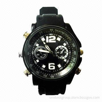 Spy watch camera with clear picture and smooth video menu